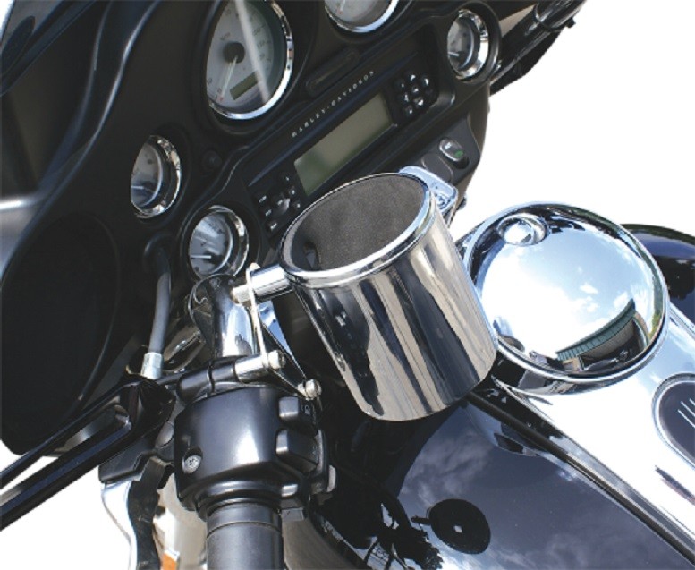 RIVCO CHROME RIDER DRINK CUP HOLDER